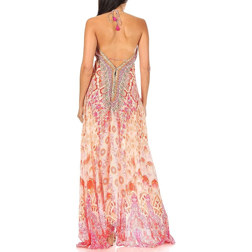 Sakkaz | Halter Handkerchief Dress