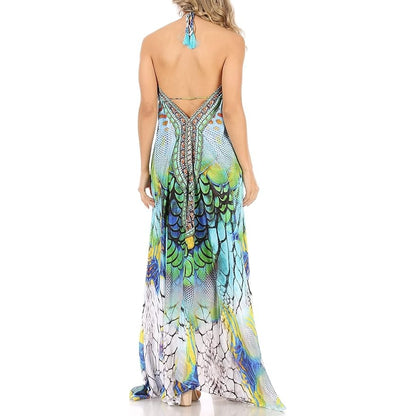 Sakkaz | Halter Handkerchief Dress