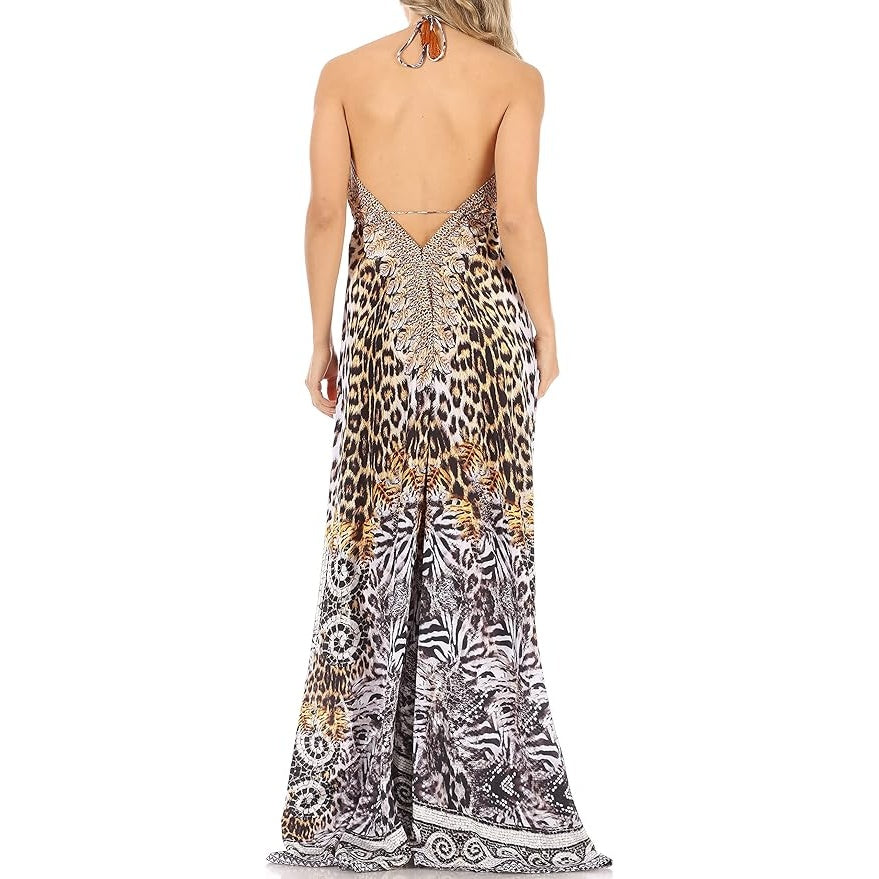 Sakkaz | Halter Handkerchief Dress