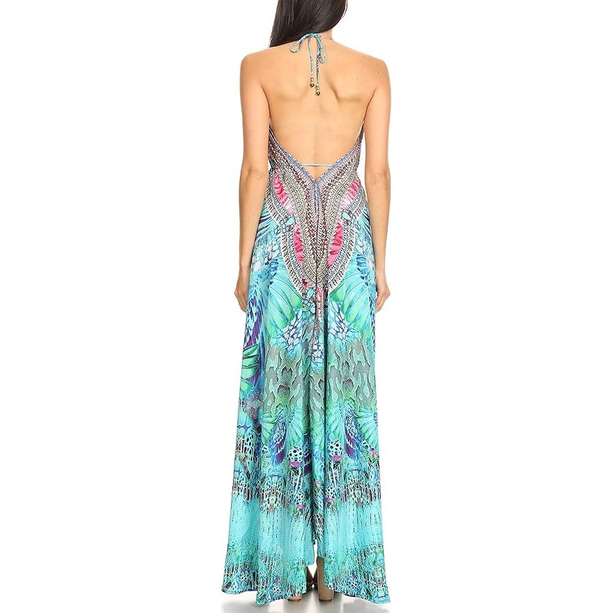 Sakkaz | Halter Handkerchief Dress
