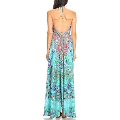Sakkaz | Halter Handkerchief Dress