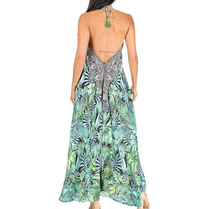 Sakkaz | Halter Handkerchief Dress