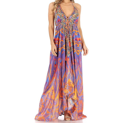 Sakkaz | Halter Handkerchief Dress