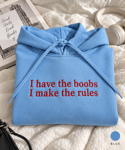 Make The Rules | Embroidered Hoodie