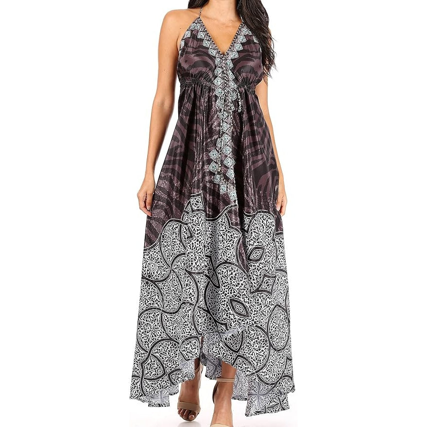 Sakkaz | Halter Handkerchief Dress