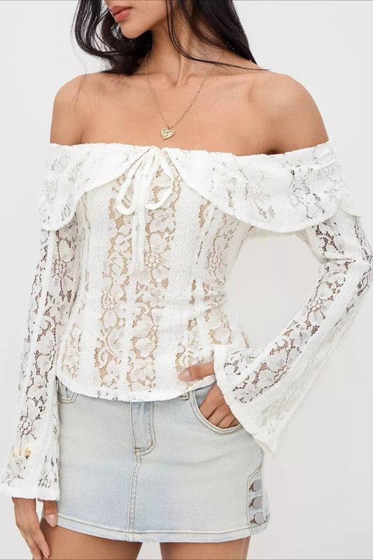 Lucy Lace Long Sleeve