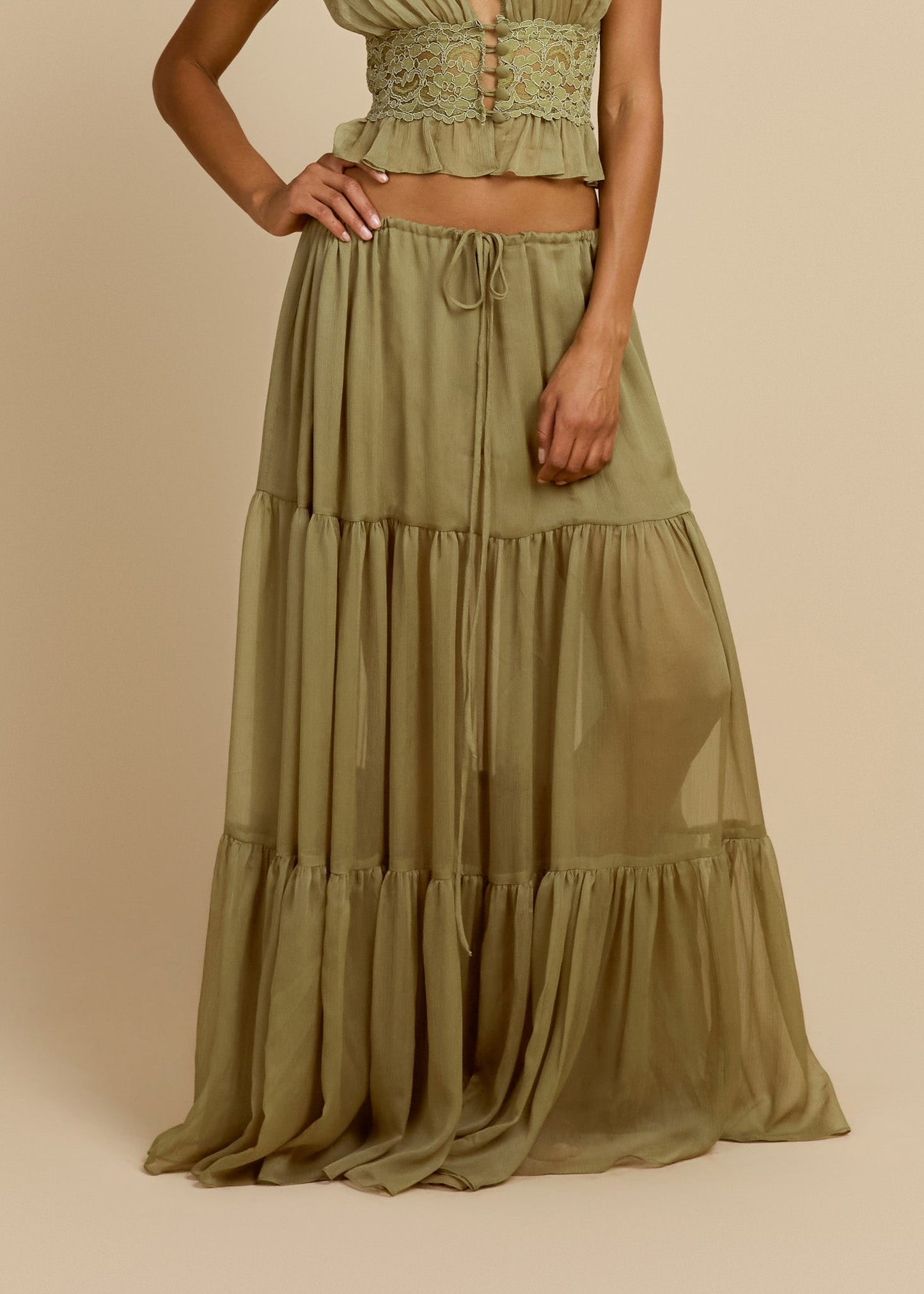 SABRINA SET PISTACHIO
