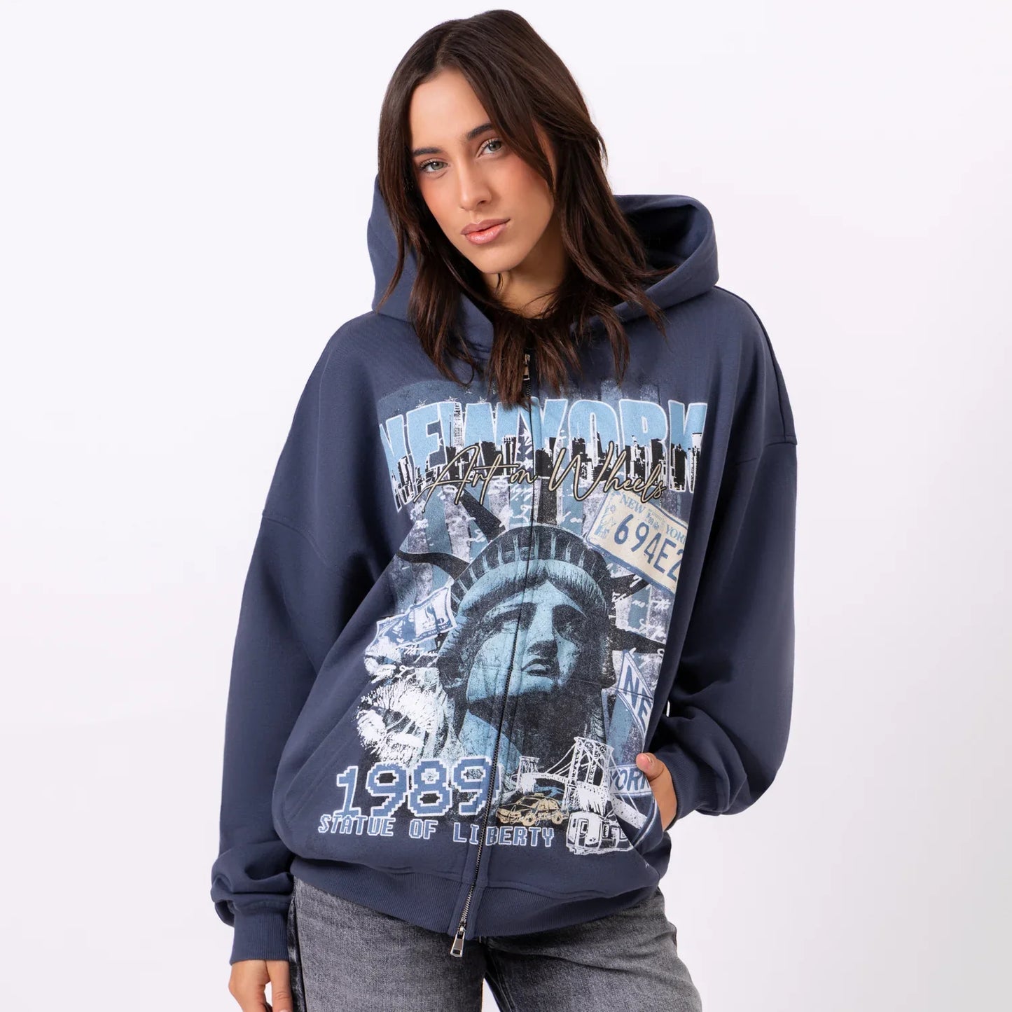 NYC Zip Hoodie