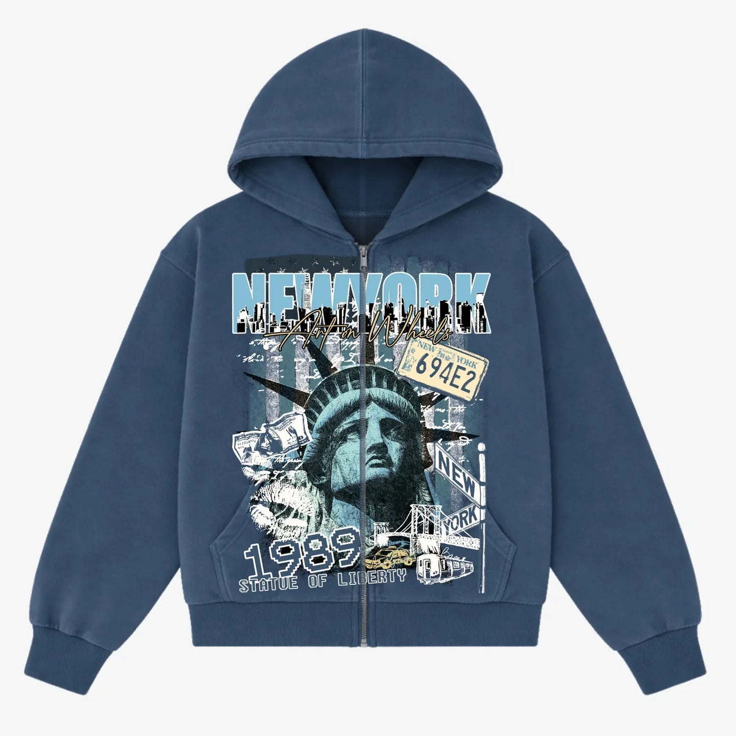 NYC Zip Hoodie