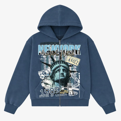 NYC Zip Hoodie