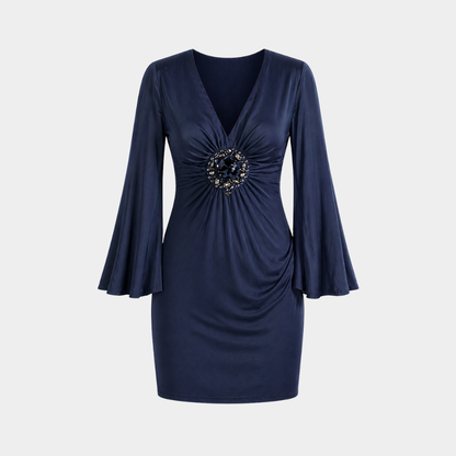 Jeweled Halo Dress