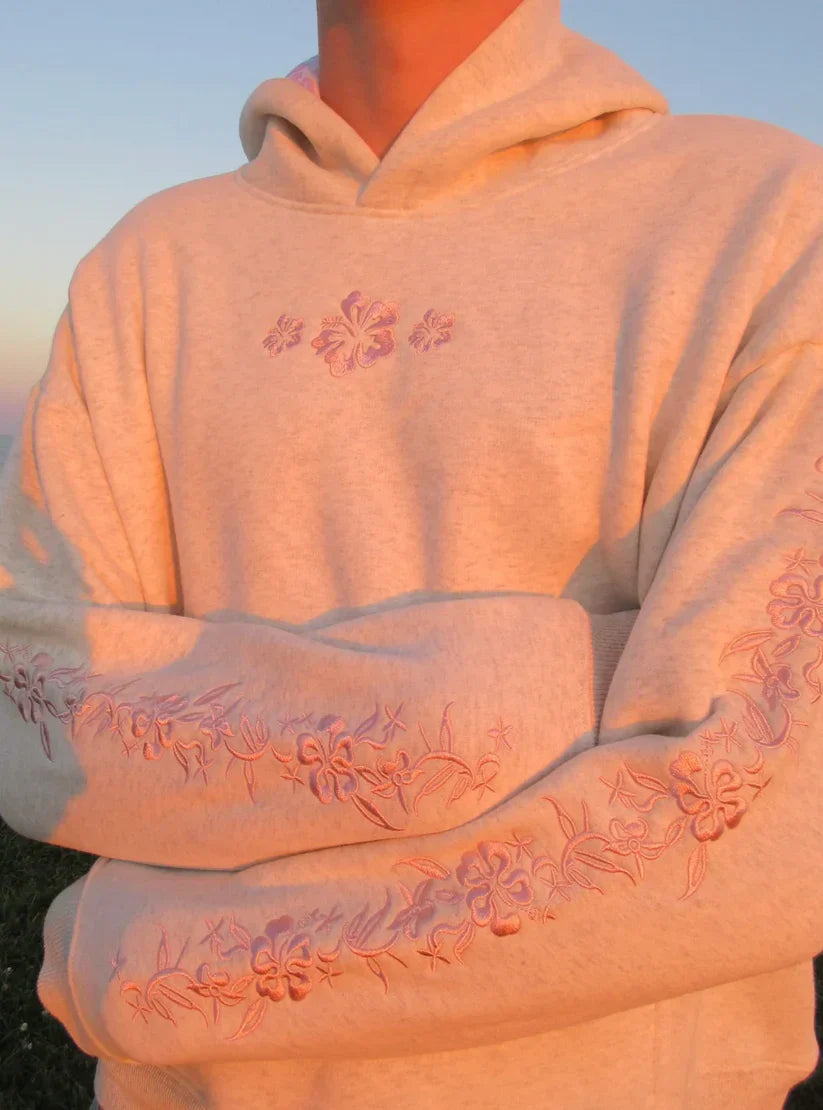 DivaElla™- Hibiscus Hoodie