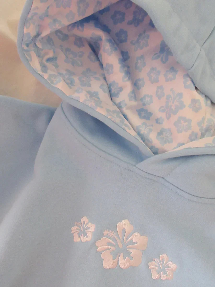 DivaElla™- Hibiscus Hoodie