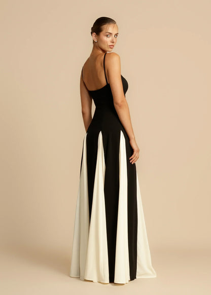 DivaElla™- Cinched Waist Sling Dress