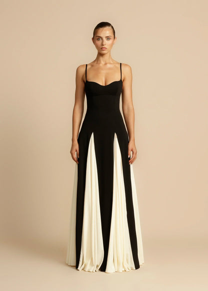 DivaElla™- Cinched Waist Sling Dress