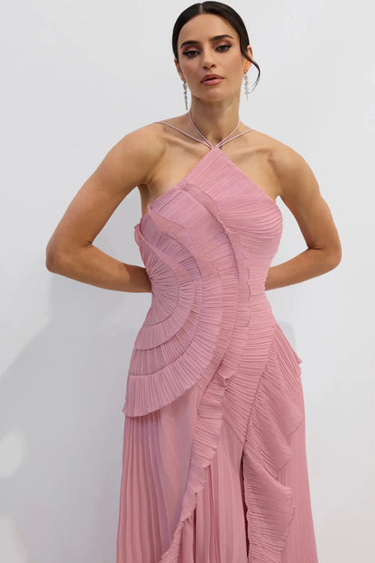 ARIA | Pleated Maxi Dress