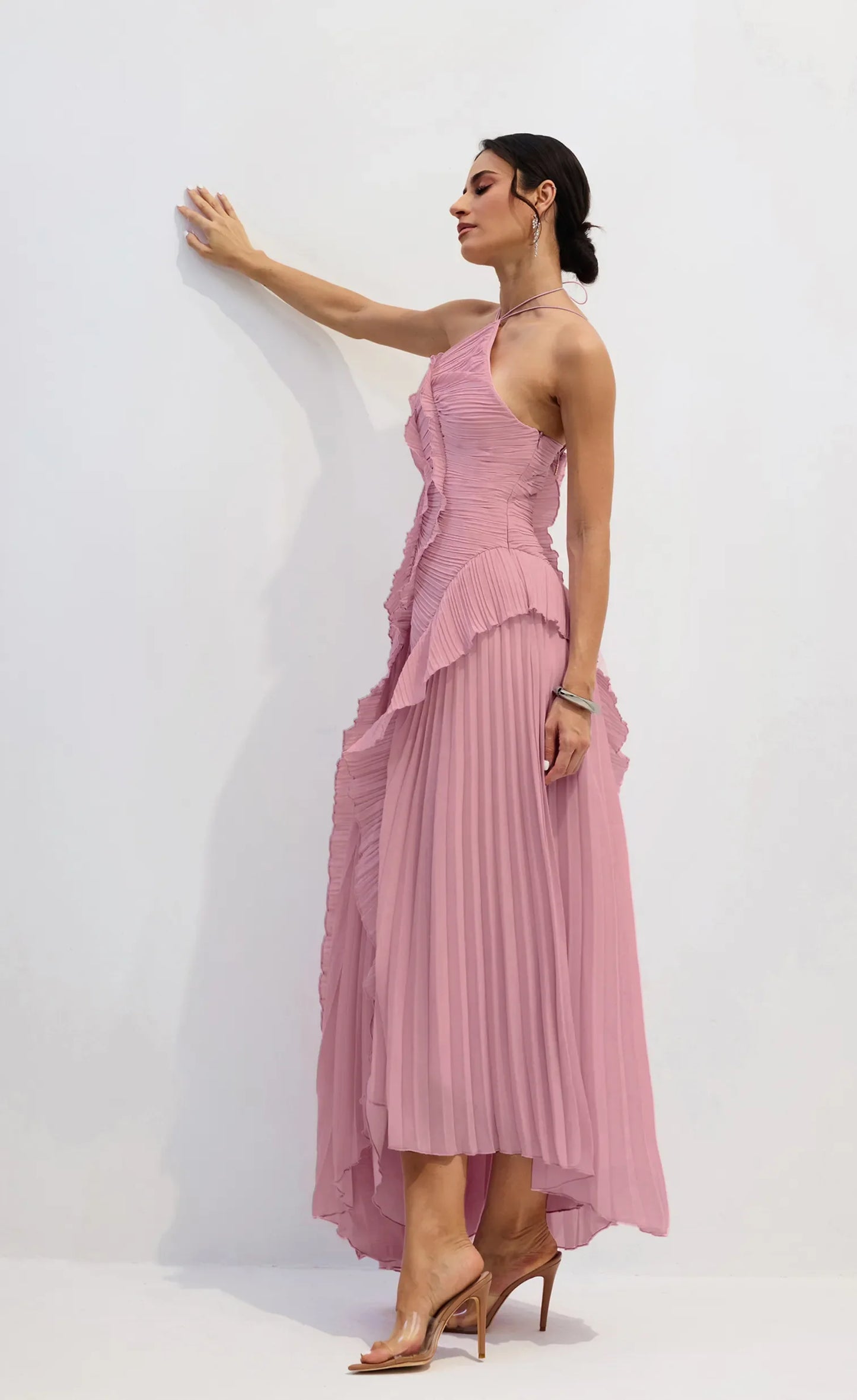 ARIA | Pleated Maxi Dress