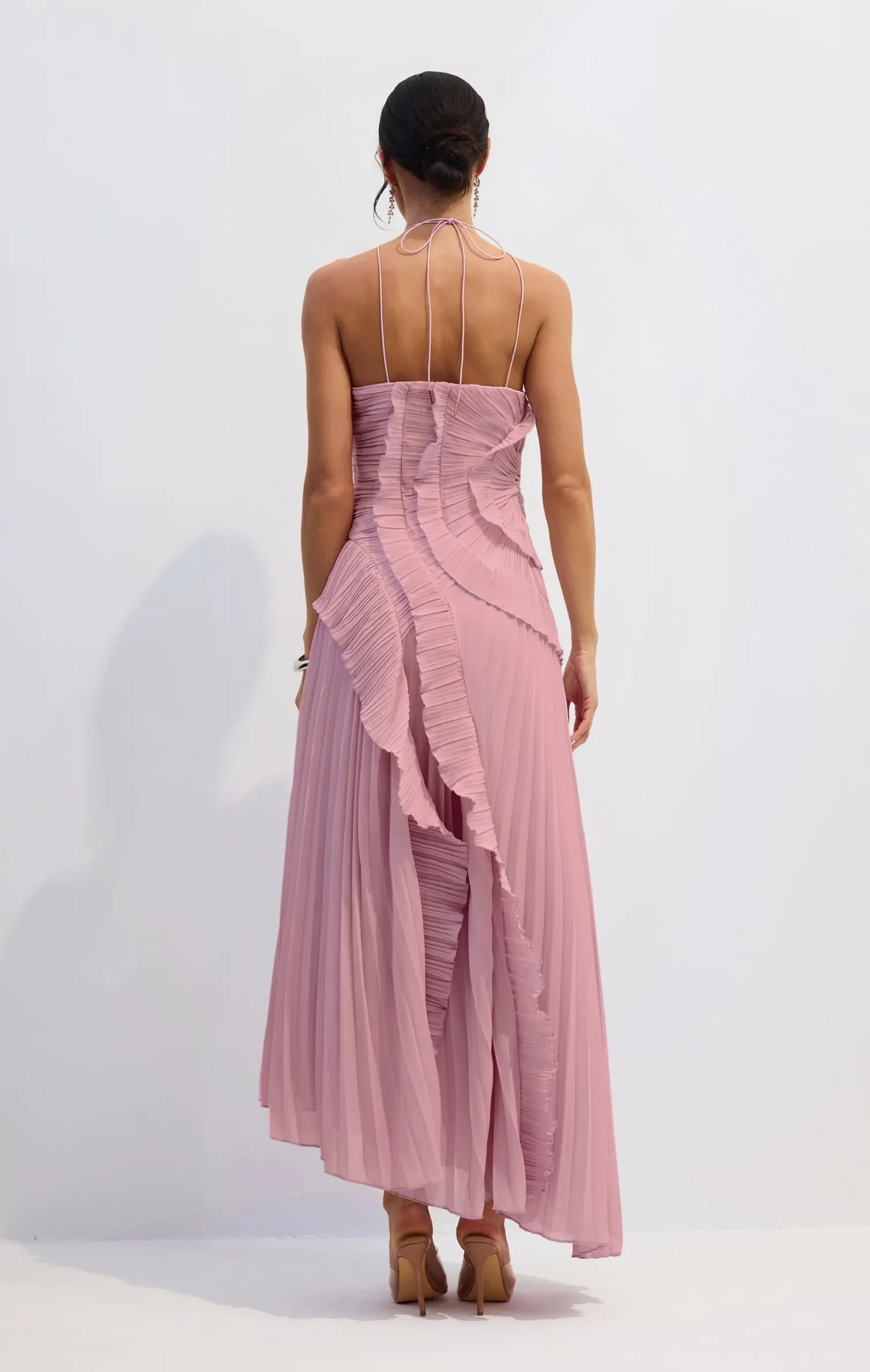 ARIA | Pleated Maxi Dress