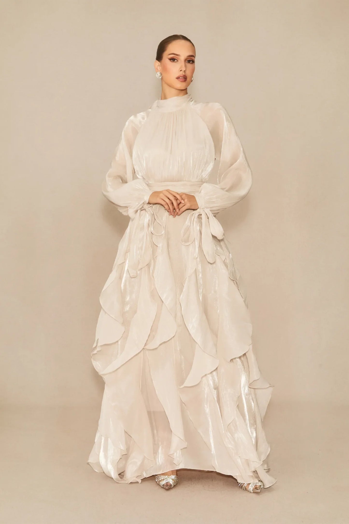 Amiti Ruffle Maxi Dress
