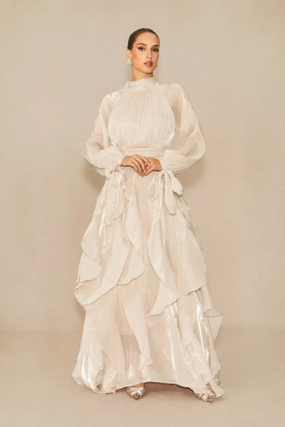 Amiti Ruffle Maxi Dress