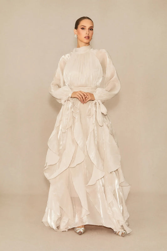 Amiti Ruffle Maxi Dress