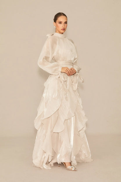 Amiti Ruffle Maxi Dress