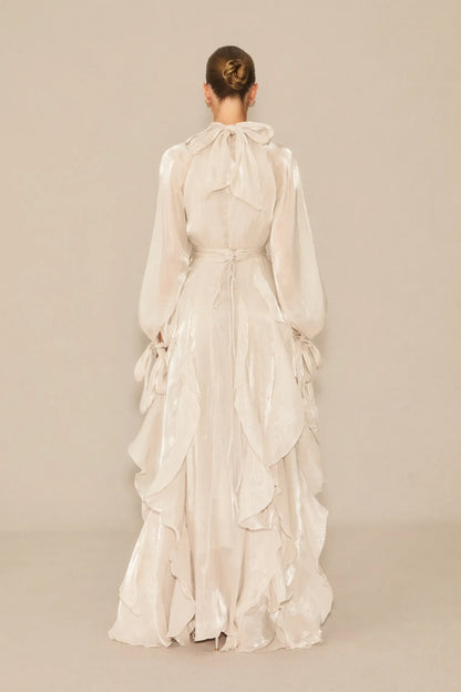 Amiti Ruffle Maxi Dress