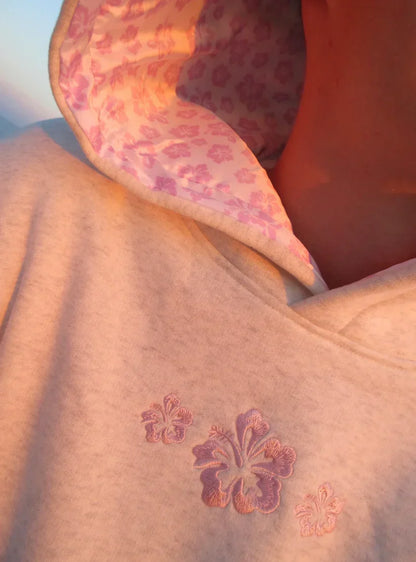 DivaElla™- Hibiscus Hoodie