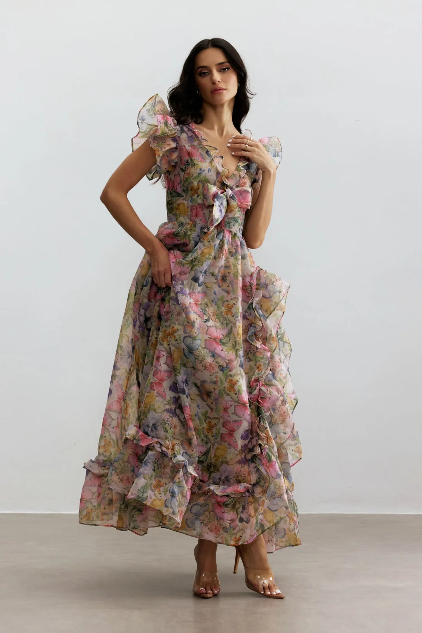 Shira Floral Dress