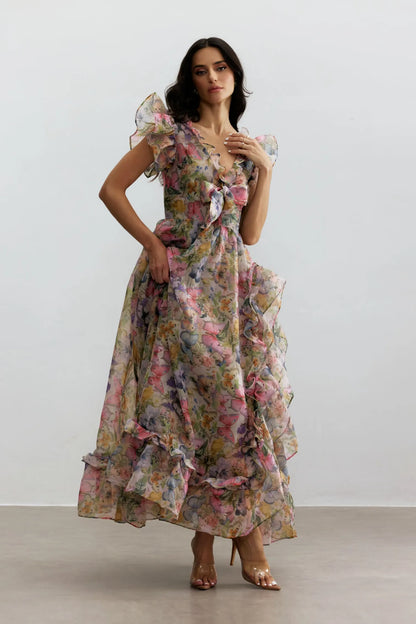 Shira Floral Dress