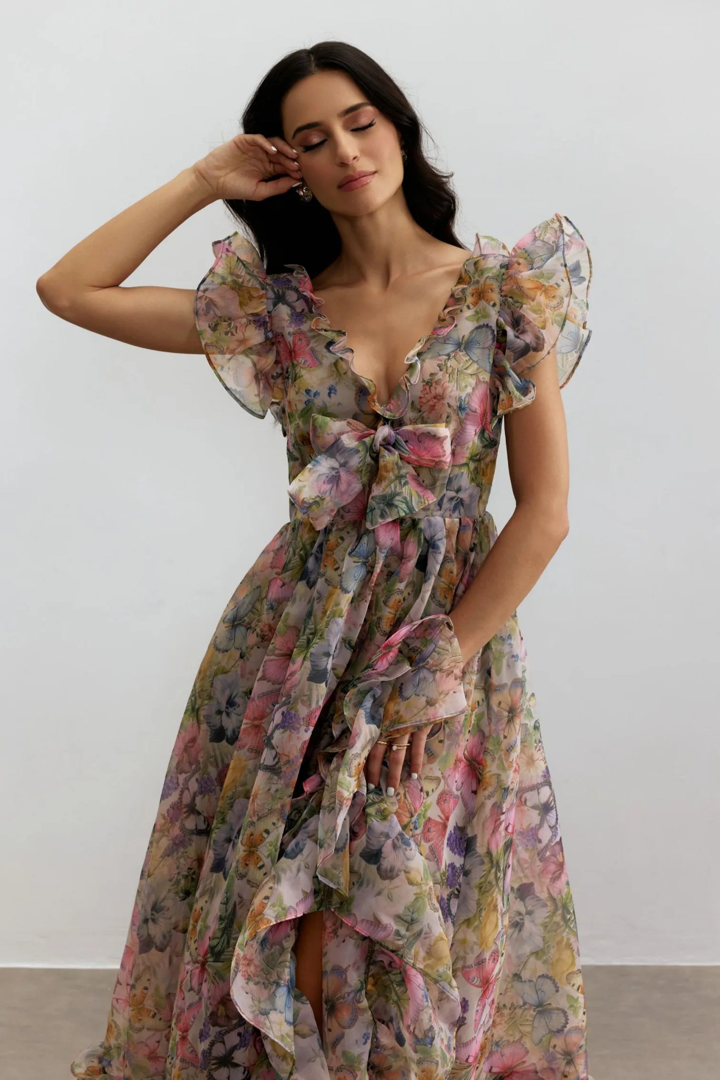 Shira Floral Dress