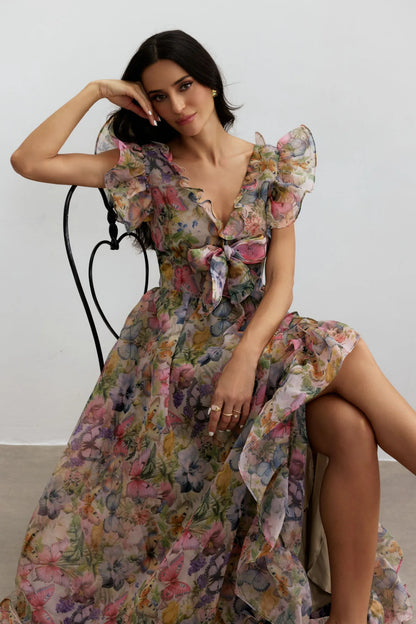 Shira Floral Dress