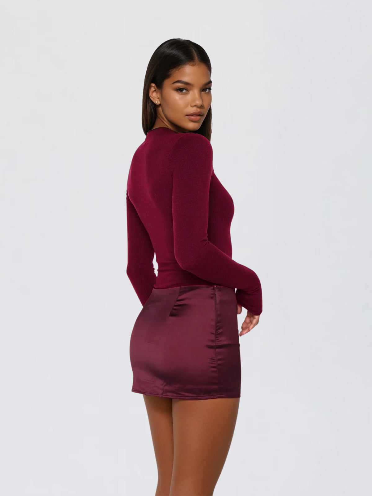 Majora Long Sleeve Mini Dress