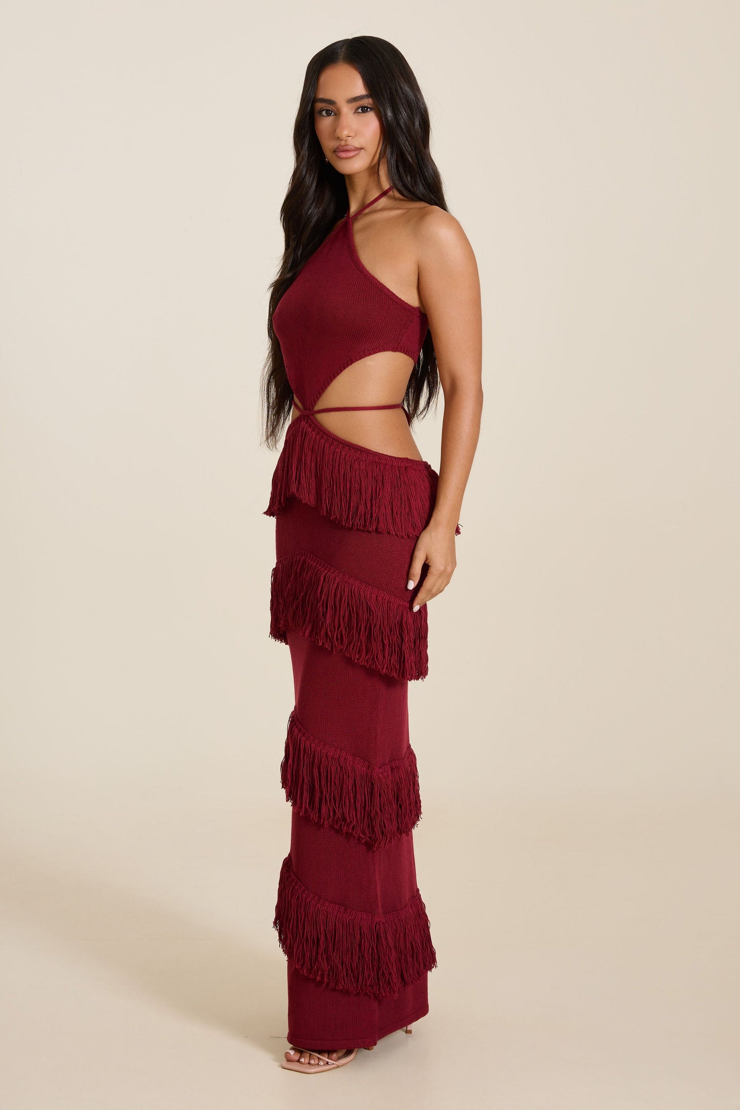 Yasmin | Halterneck Maxi Dress