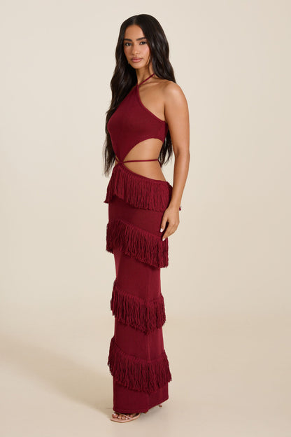 Yasmin | Halterneck Maxi Dress
