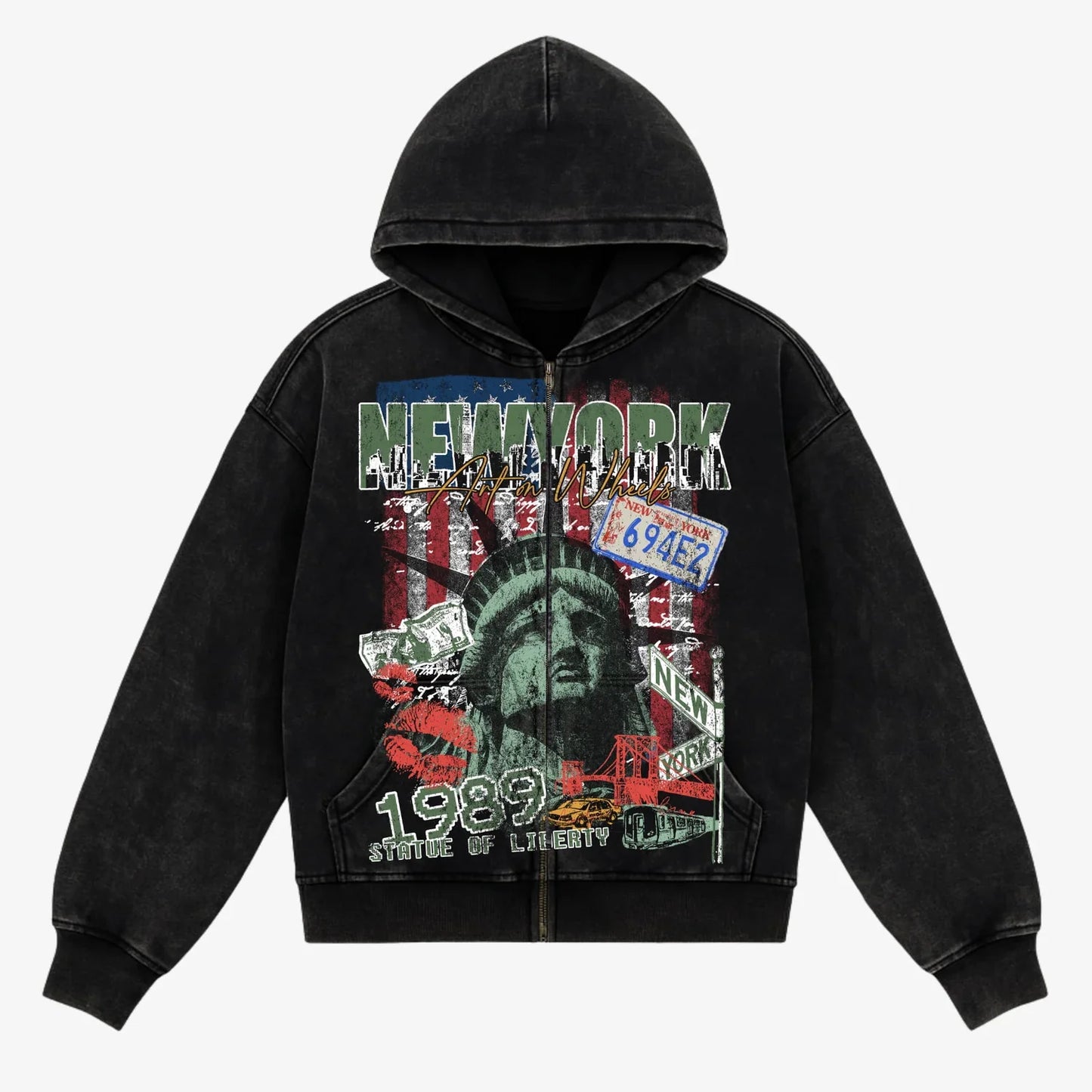NYC Zip Hoodie