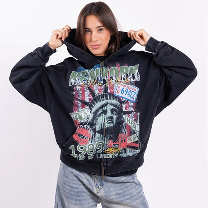 NYC Zip Hoodie