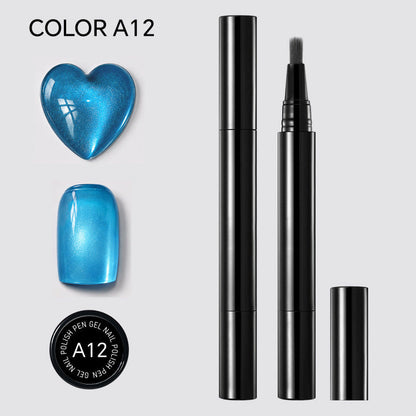 DivaElla™- One Step Nail Gel Pen- 6 Color Set