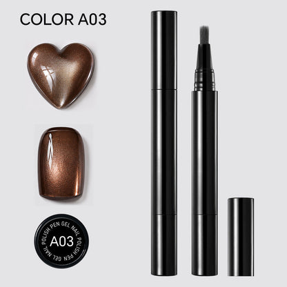 DivaElla™- One Step Nail Gel Pen- 6 Color Set