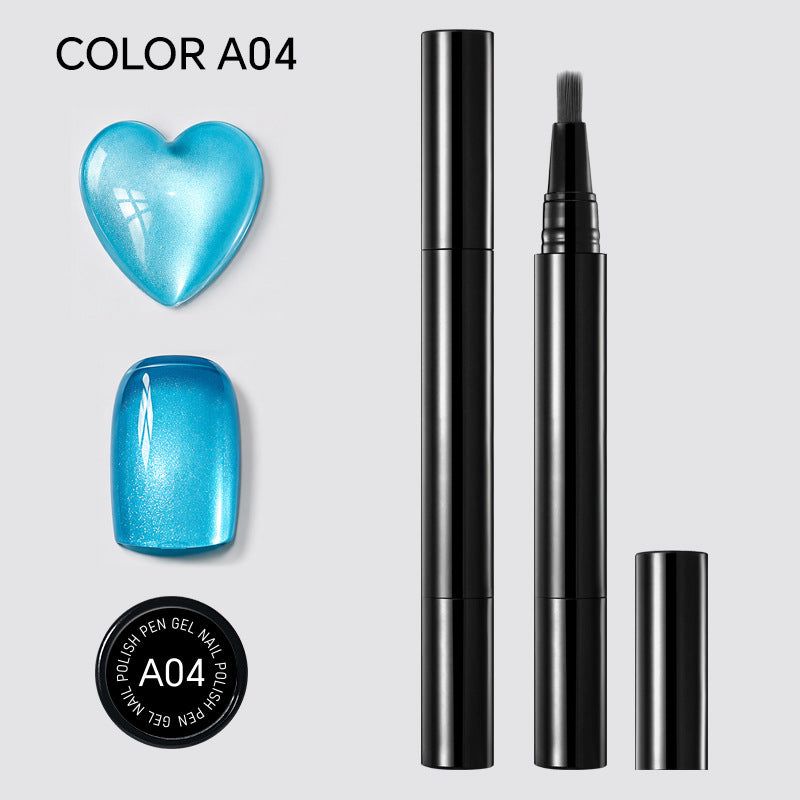 DivaElla™- One Step Nail Gel Pen- 6 Color Set