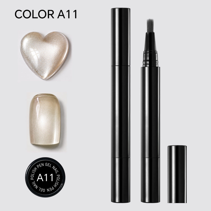 DivaElla™- One Step Nail Gel Pen- 6 Color Set