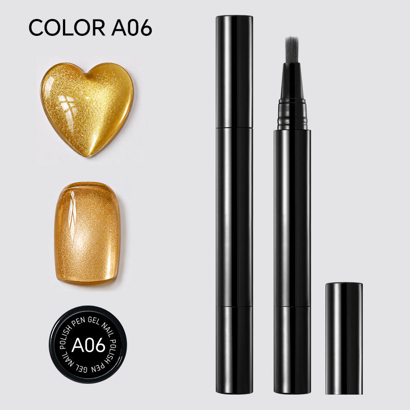 DivaElla™- One Step Nail Gel Pen- 6 Color Set
