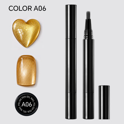 DivaElla™- One Step Nail Gel Pen- 6 Color Set