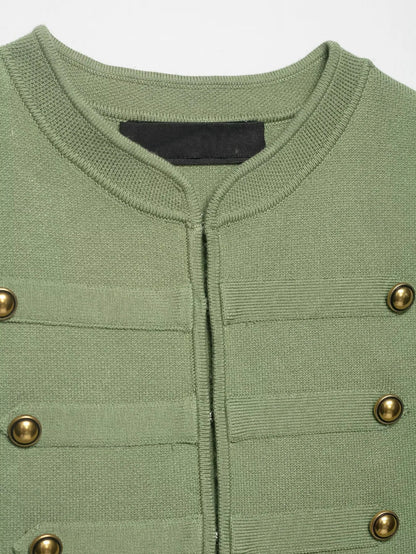 Irena Military Vest Blouse