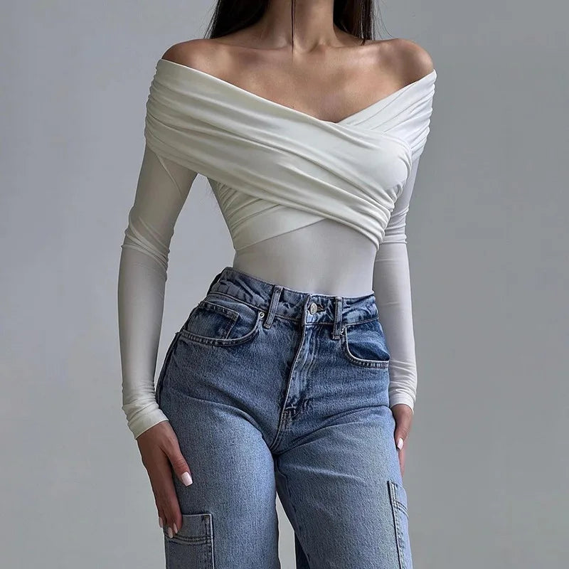 Teodora Off-Shoulder Bodysuit
