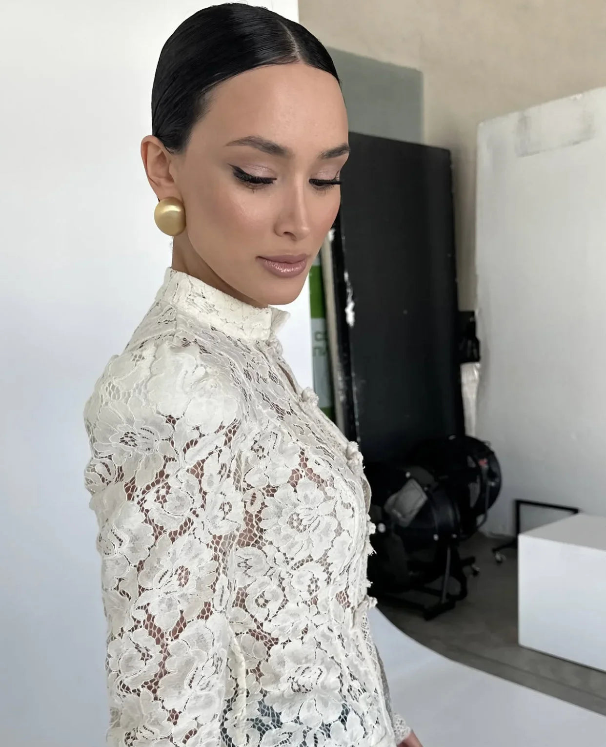 Fountaine Lace Blouse White