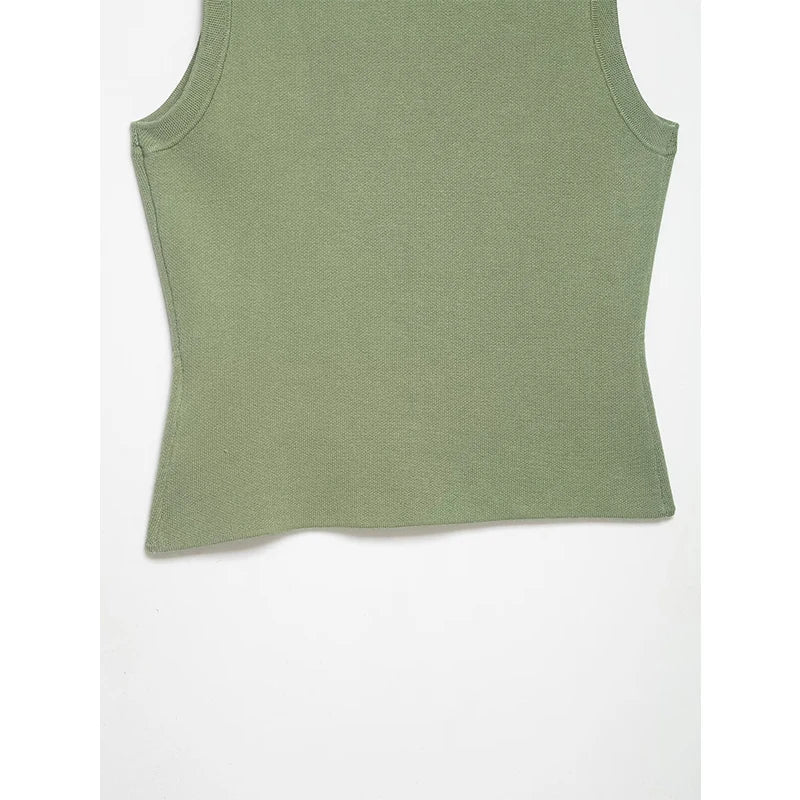 Irena Military Vest Blouse