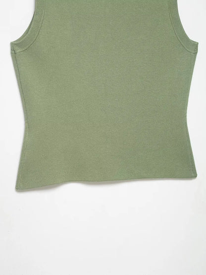 Irena Military Vest Blouse