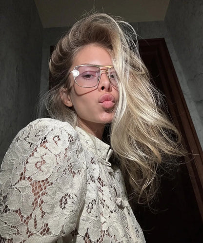 Fountaine Lace Blouse White