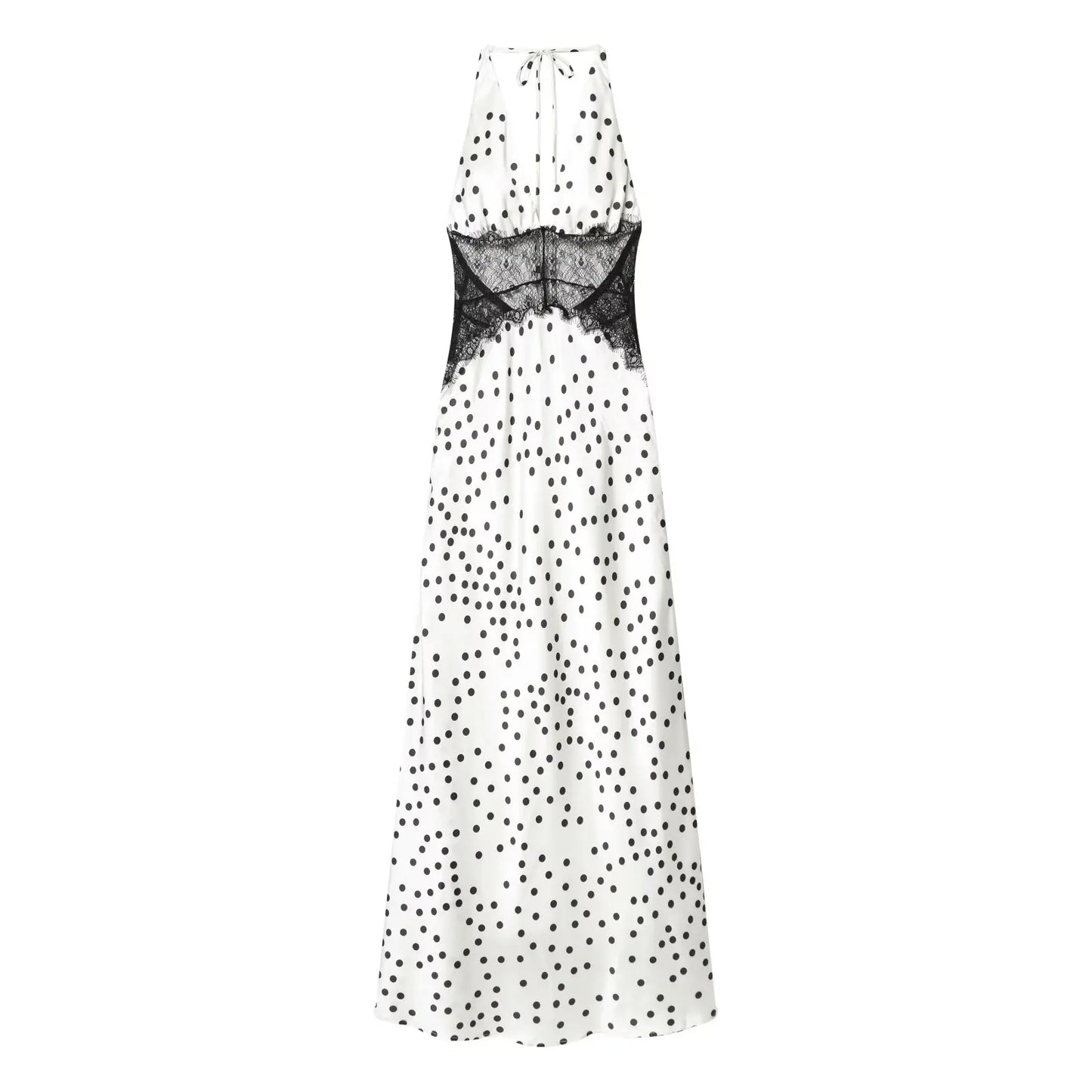 Melusa Polka Dot Maxi Dress